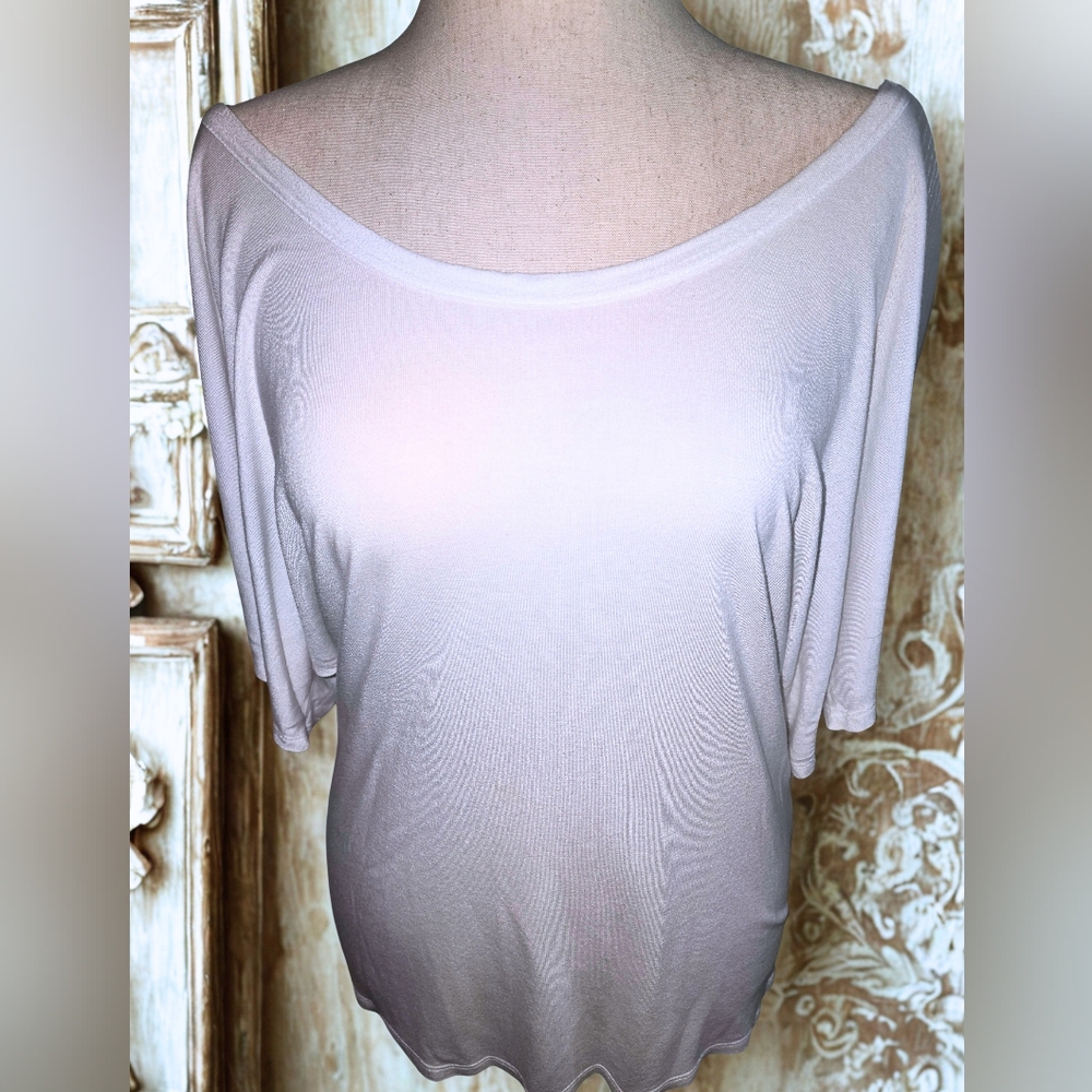 Elegant White Women's Lascana Top Lg EUC